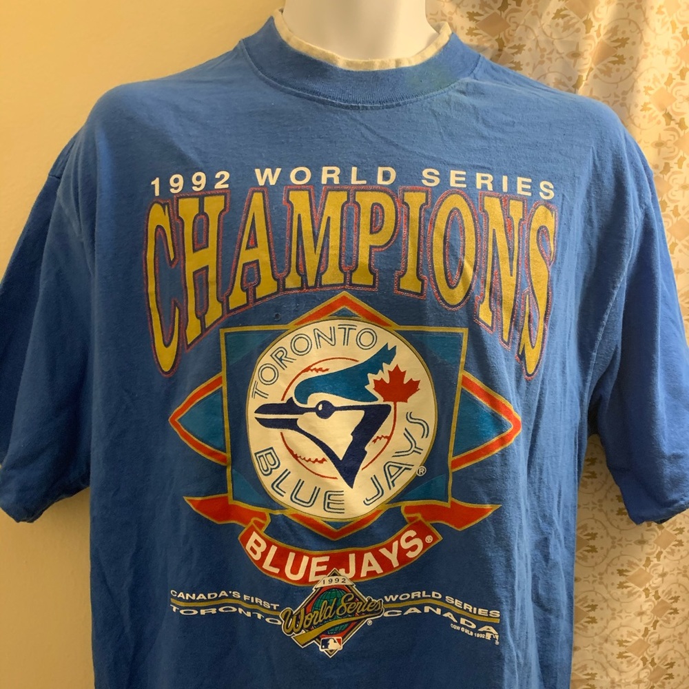 Vintage Blue Jays World Series 1992 Shirt ⚾️